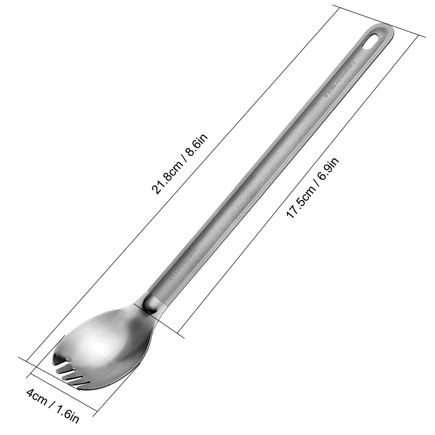 Durable Titanium Spork