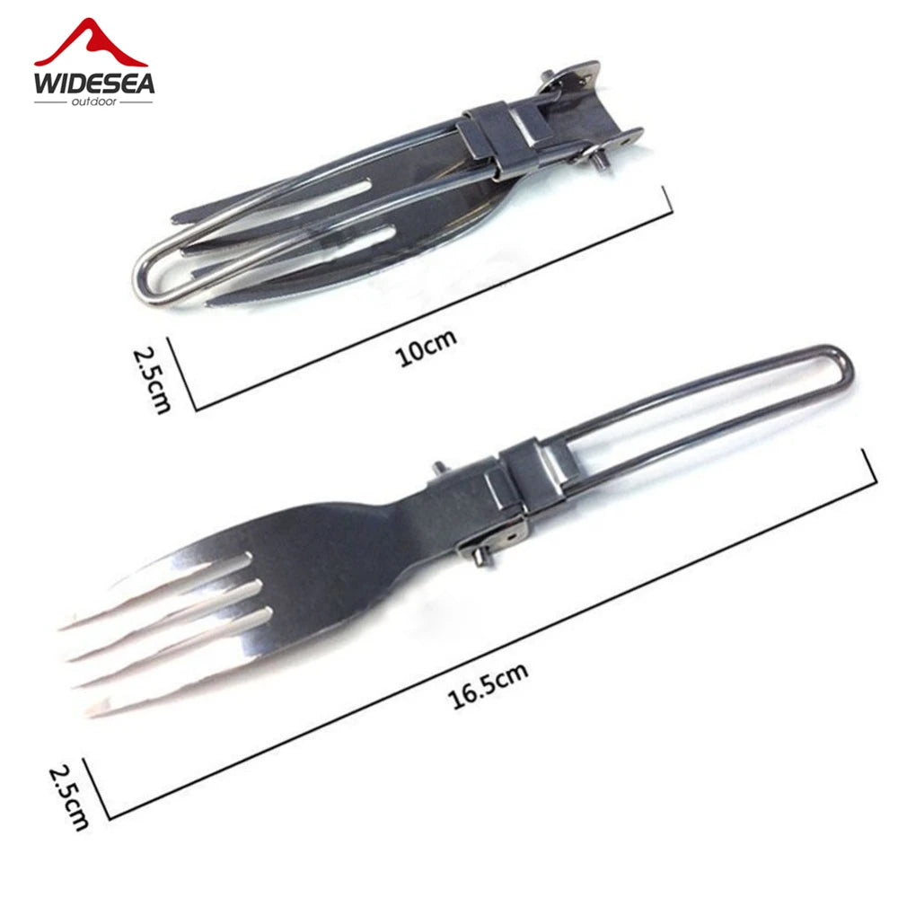 Portable Outdoor Camping Travel Cutlery Set