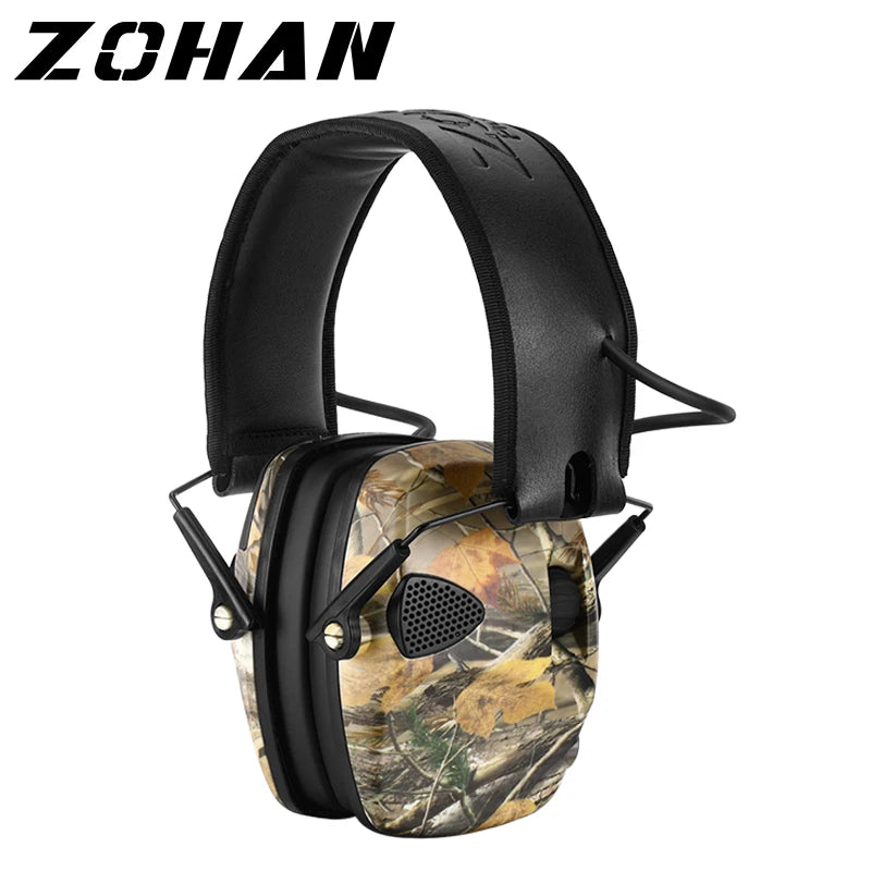 ZOHAN Tactical anti-noise Earmuff for Hunting shooting headphones Noise reduction Electronic Hearing Protective Ear Protection