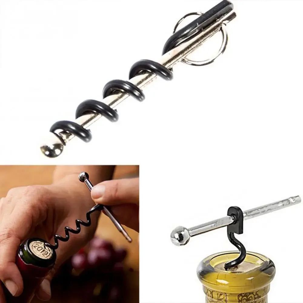 Outdoor Mini EDC Cork Screw Bottle Opener