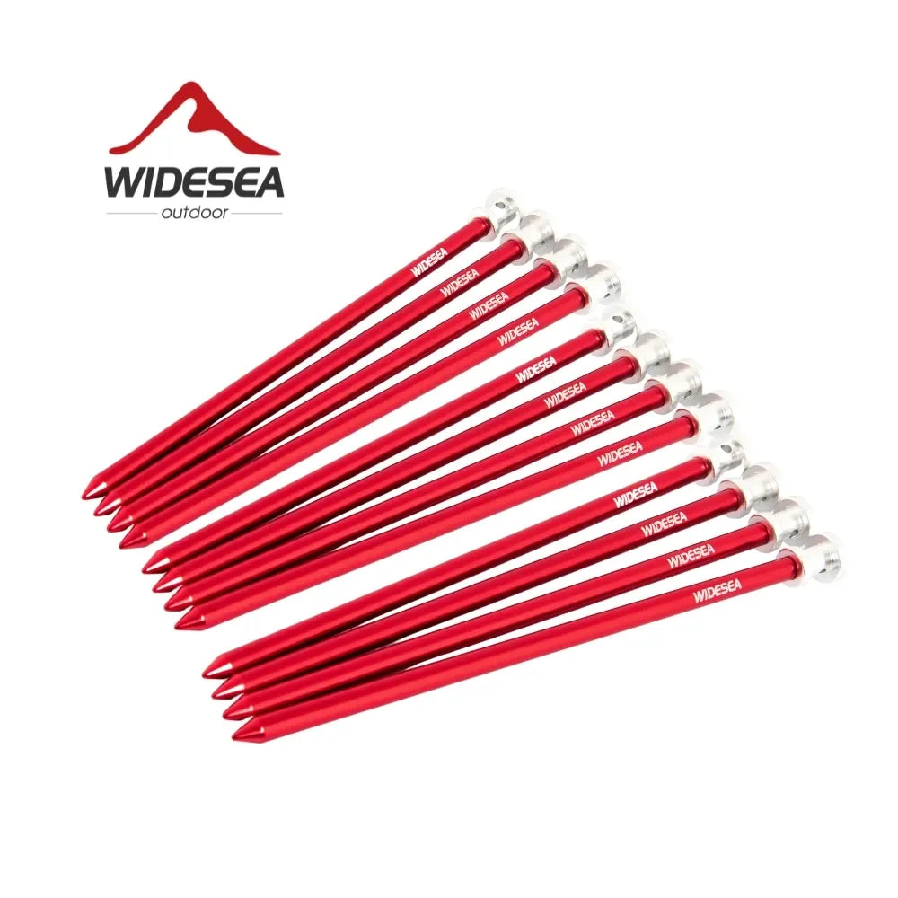 Widesea Camping Tent Pegs Stakes Nails