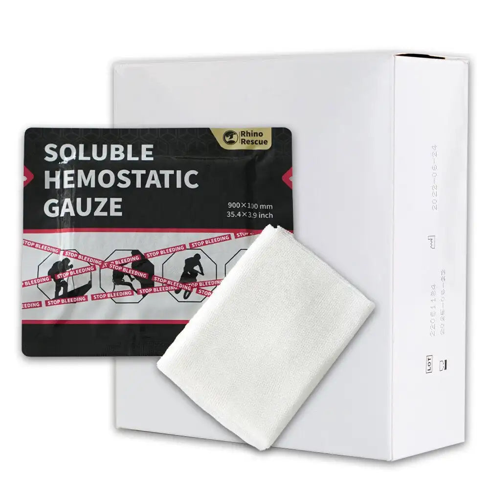 Rhino Rescue Soluble Hemostatic Gauze Bandage