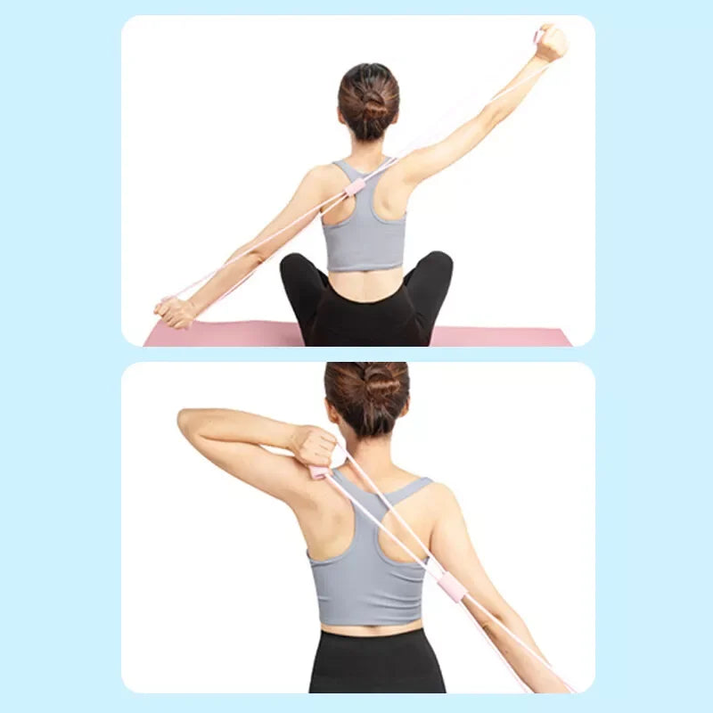 Figure 8 Fitness Yoga Pilates Resistance Band