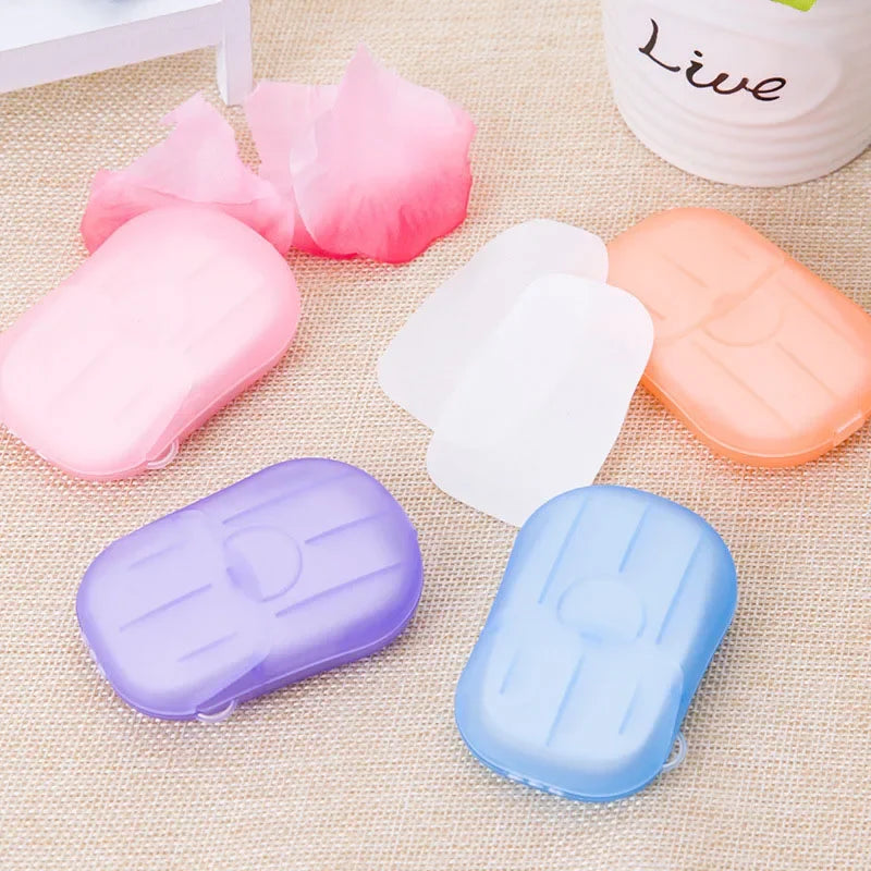 Portable Soap Paper Flakes