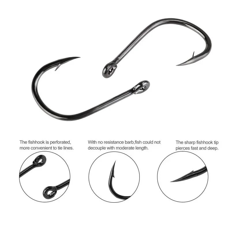 High Carbon Steel Fishing Hooks