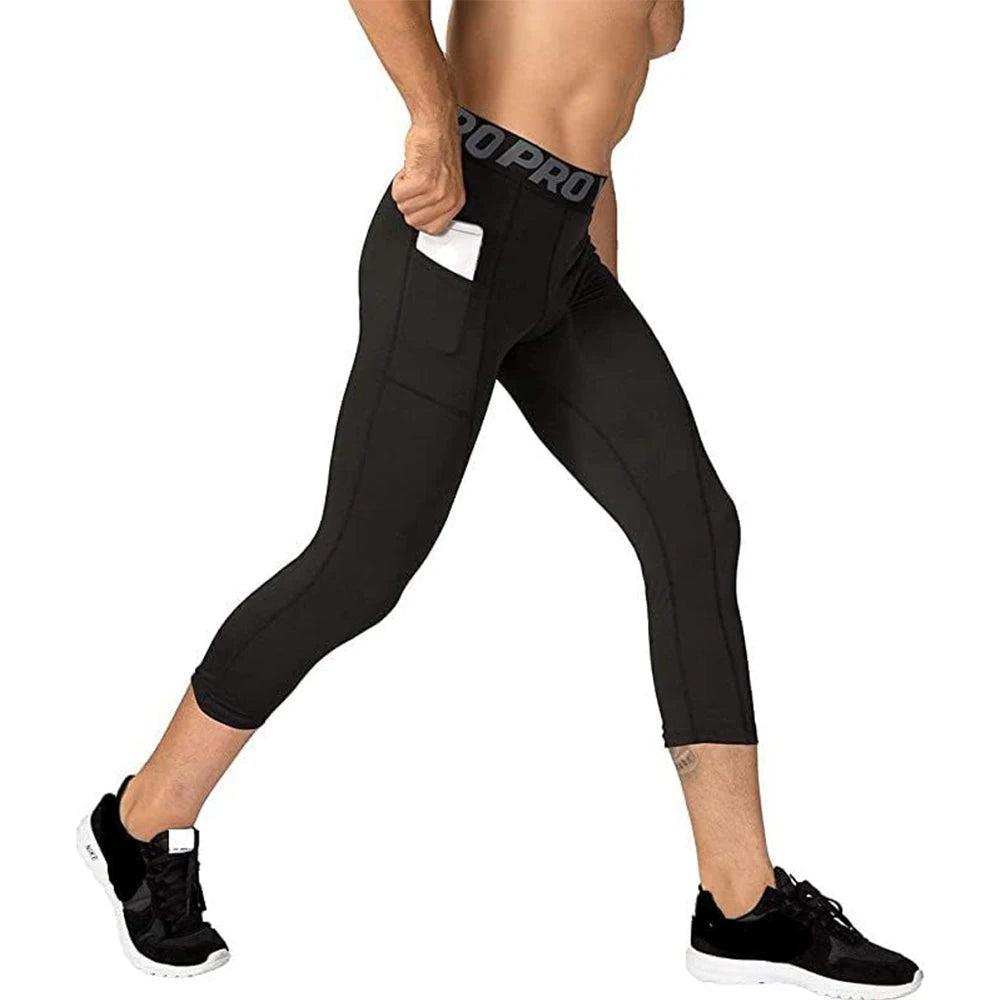 Quick Dry Compression Workout Leggings