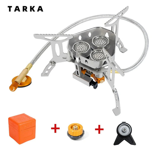 TARKA 3 Heads Gas Stove