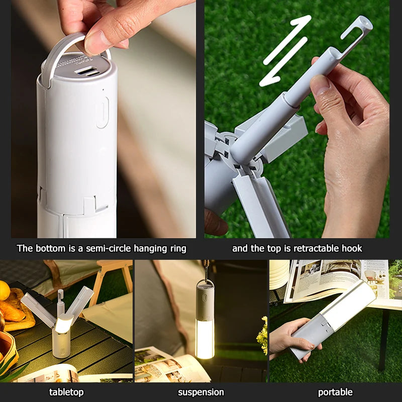 Portable Rechargeable Hanging Lantern Light