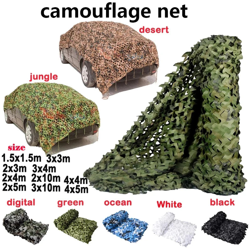 Camouflage Gazebo Net Shade