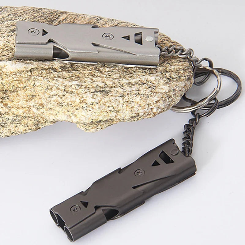 Portable 180 db Aluminum Alloy Whistle