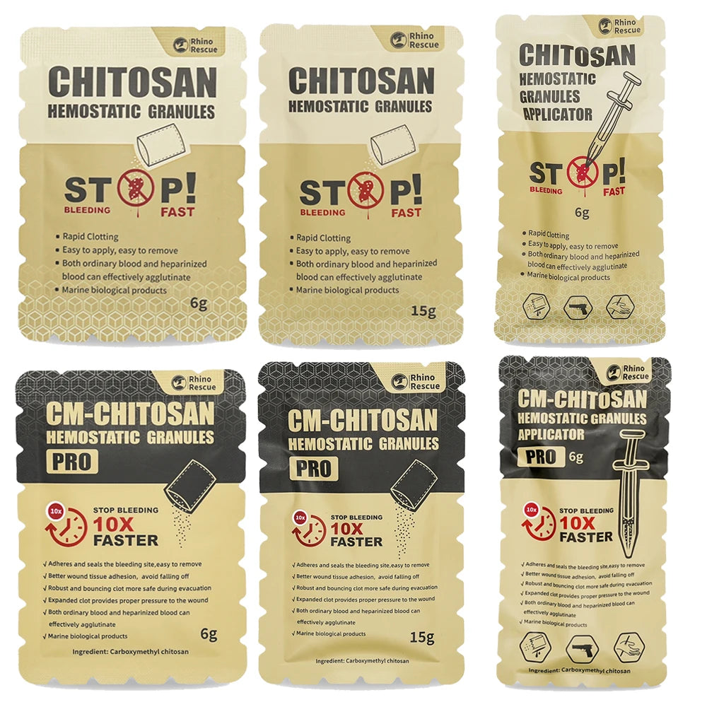 Rhino Rescue Chitosan Hemostatic Gauze