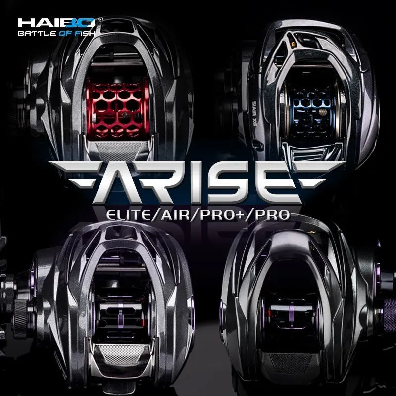 Haibo 23 NEW ARISE AIR/ELITE AMC+ Baitcasting Fishing Reel