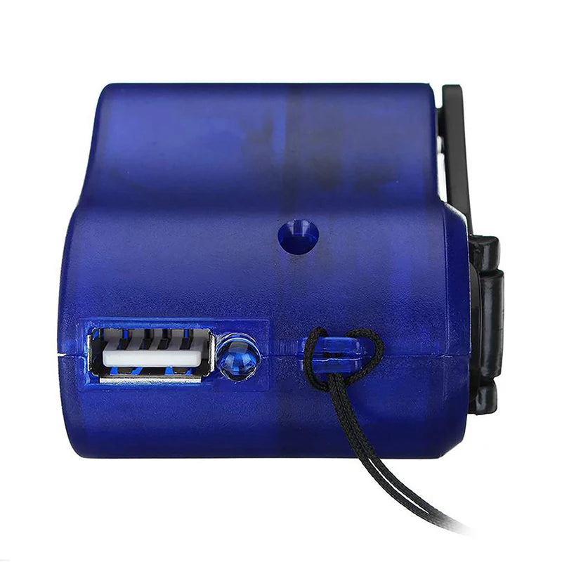 Emergency Outdoor Hand Crank Power Dynamo Emergency Charger 5.5V Travel Charger Outdoor Survival Accessories