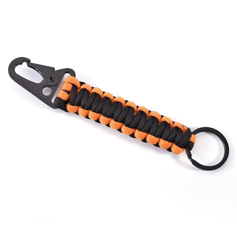 Outdoor Paracord Rope Keychain