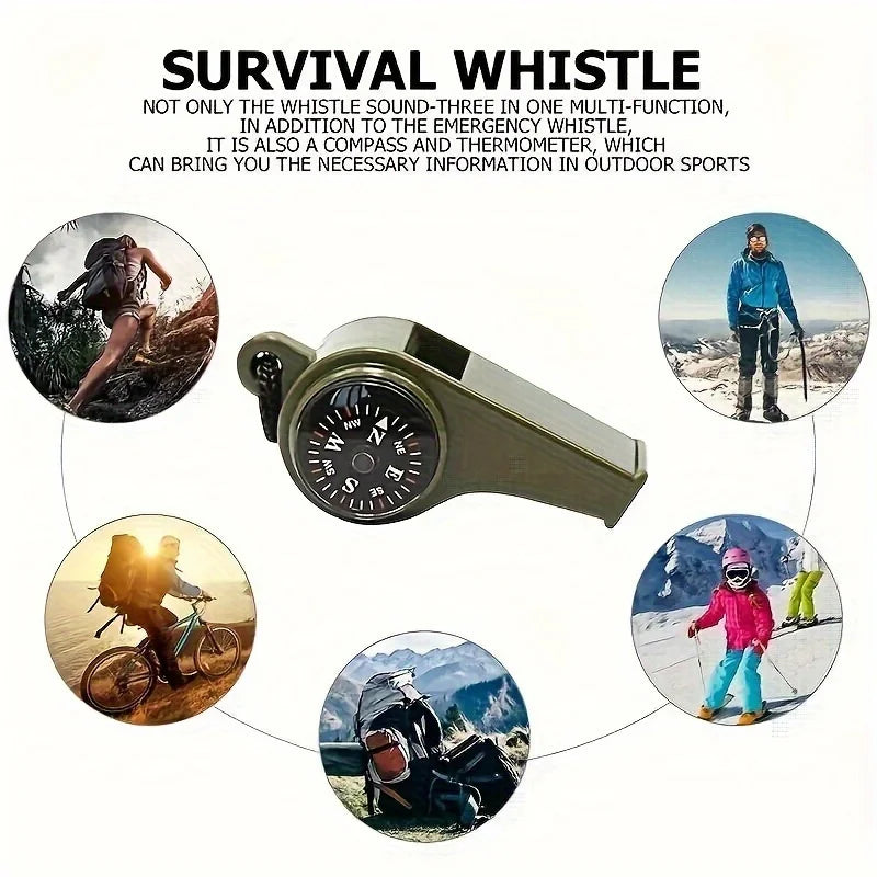 Multifunction Emergency Survival Whistle