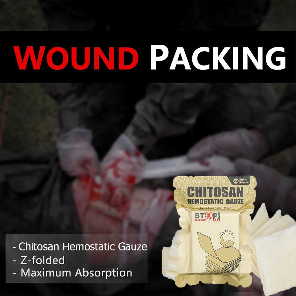 Rhino Rescue Chitosan Hemostatic Gauze