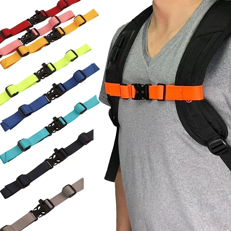 Adjustable Backpack Chest Bag Strap