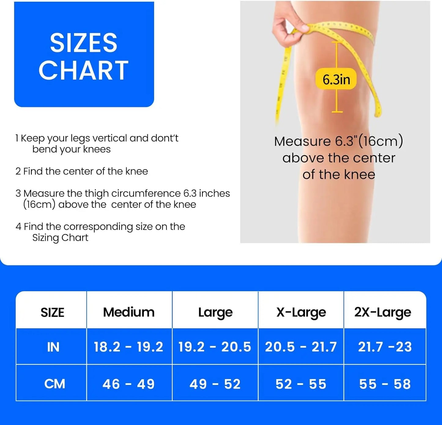 NEENCA Knee Brace Support  with Side Stabilizers