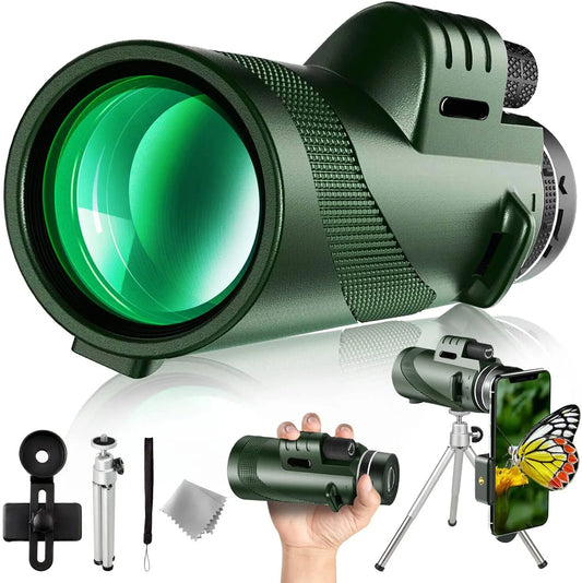 Portable Powerful 80X100 HD Monocular 50000M