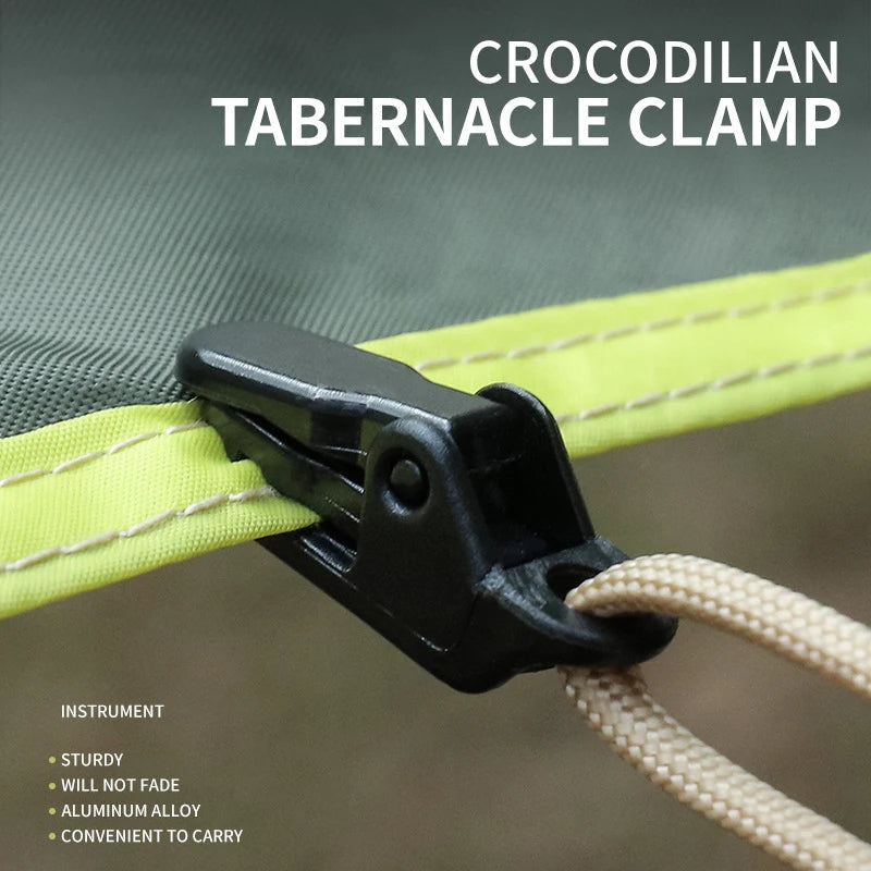 Outdoor Tarpaulin Camping Tents Clips