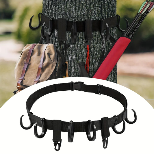 Treestand Strap Gear Hangers with Large Hooks