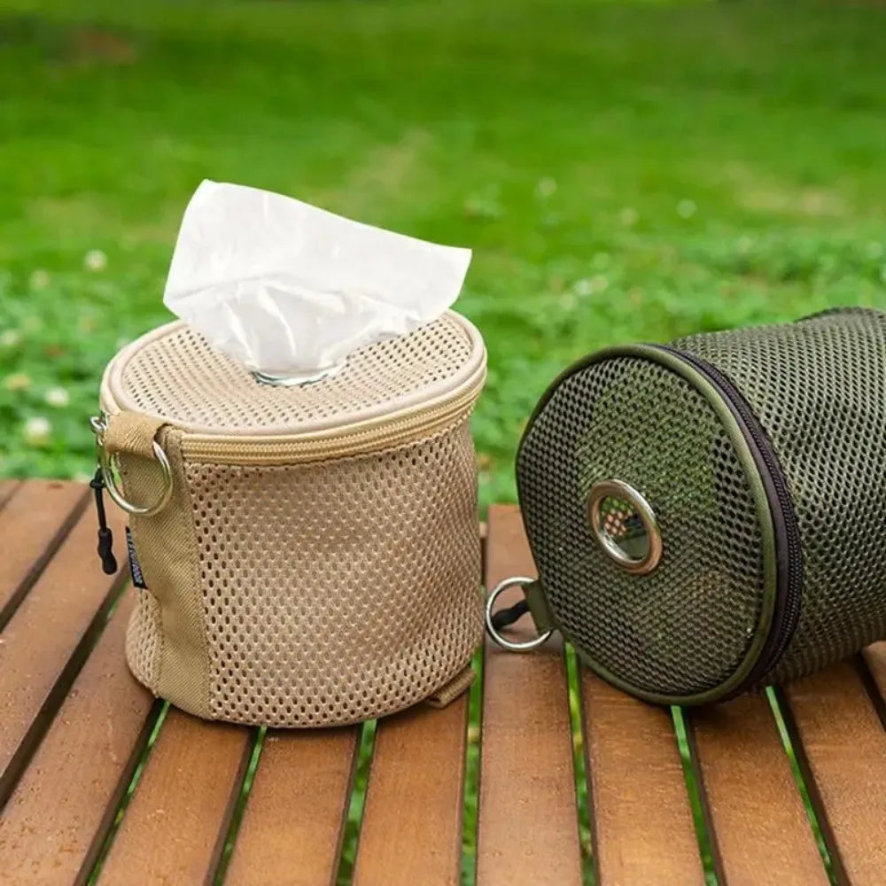 Outdoor Tissue Case Roll Paper Storage Bag