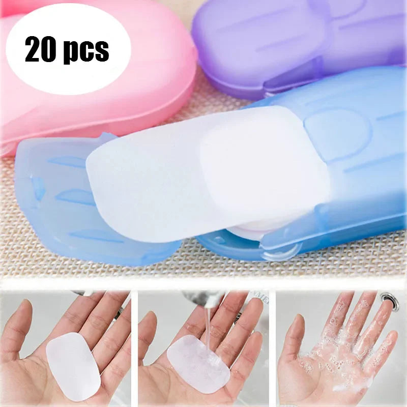 Portable Soap Paper Flakes