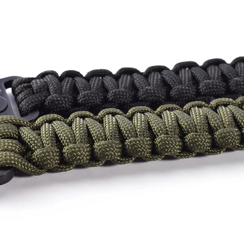 Outdoor Paracord Rope Keychain