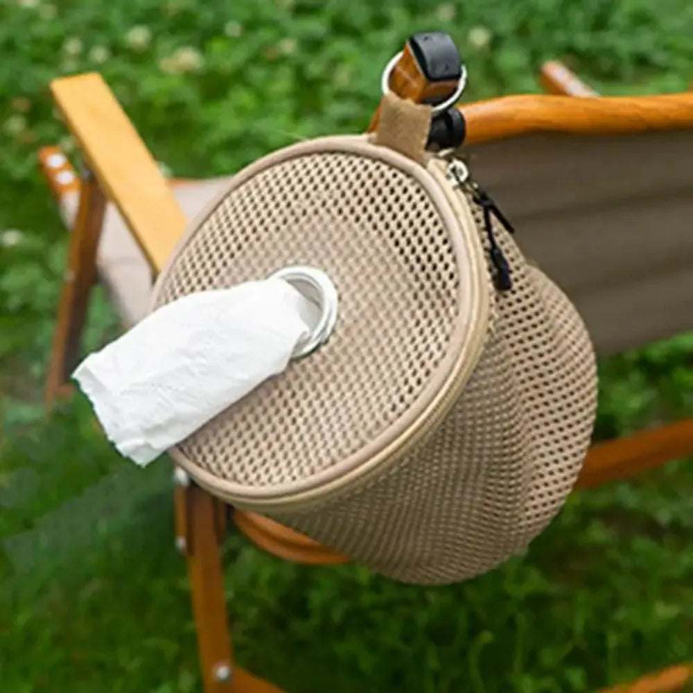 Outdoor Tissue Case Roll Paper Storage Bag