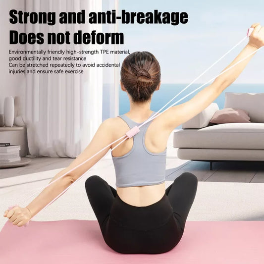 Figure 8 Fitness Yoga Pilates Resistance Band