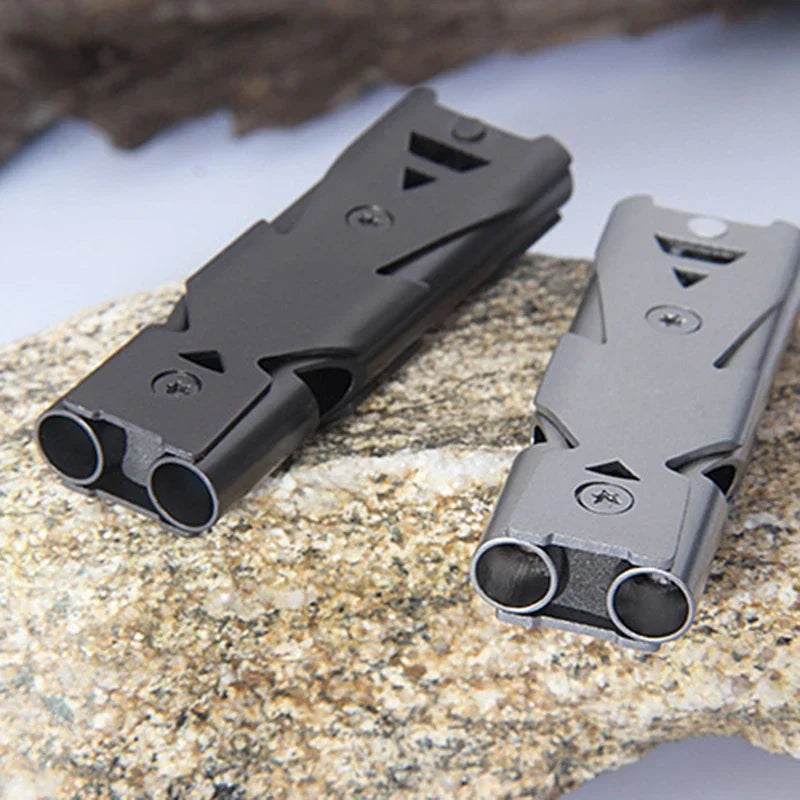 Portable 180 db Aluminum Alloy Whistle