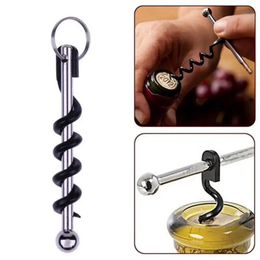 Outdoor Mini EDC Cork Screw Bottle Opener