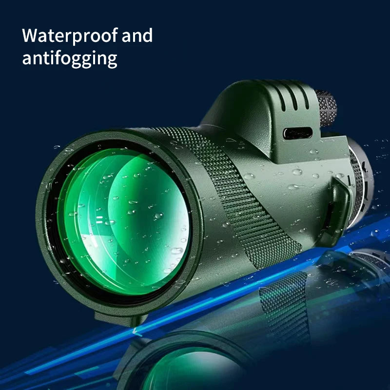 Portable Powerful 80X100 HD Monocular 50000M