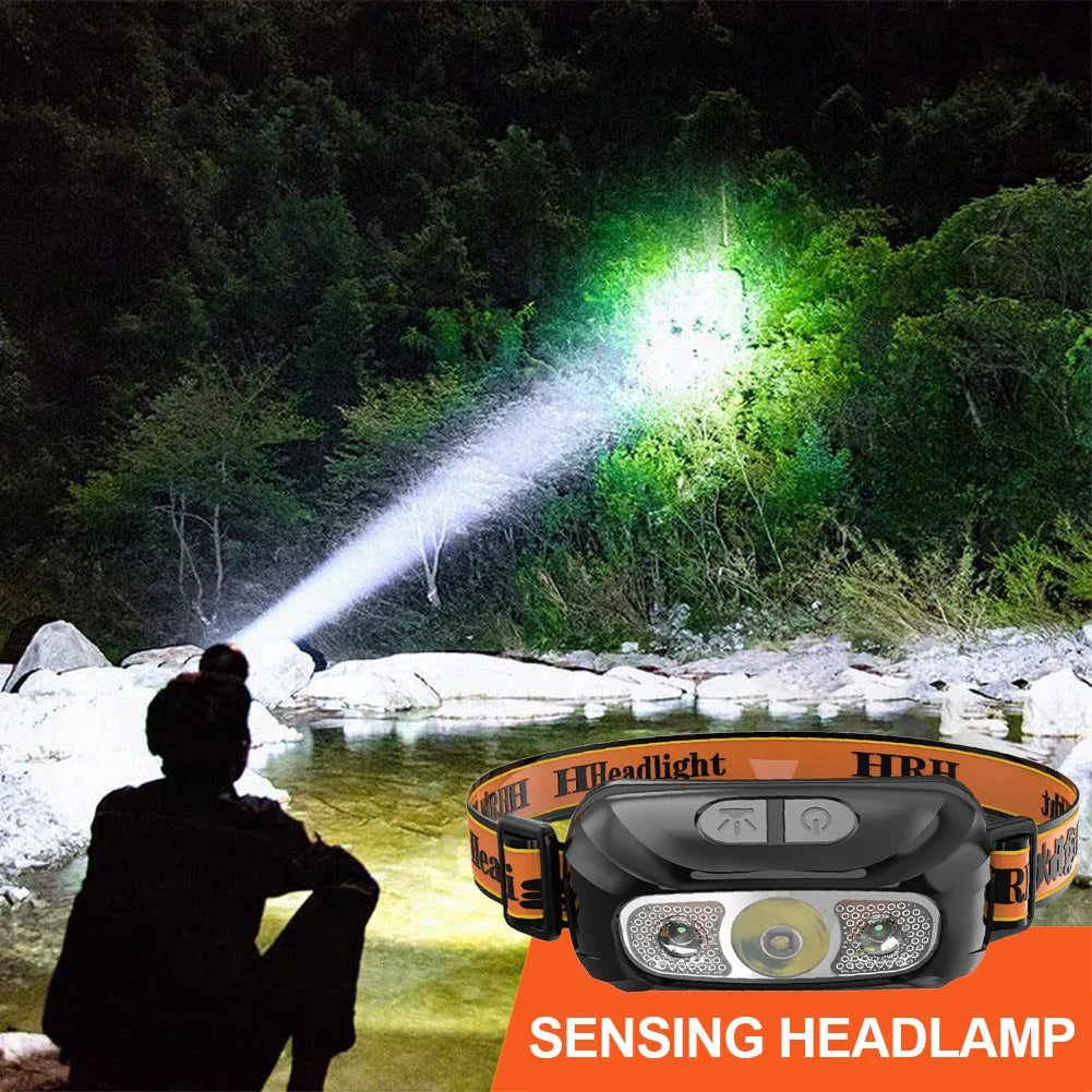 Sensor Mini Rechargeable Powerful Headlamp