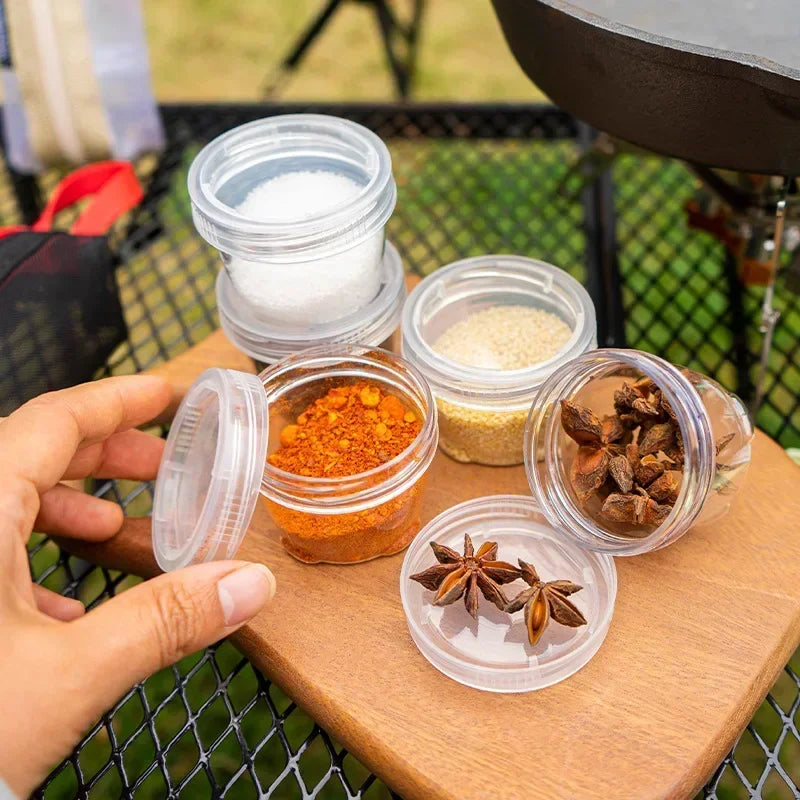 Portable Travel Camping Spice Kit Container Bag