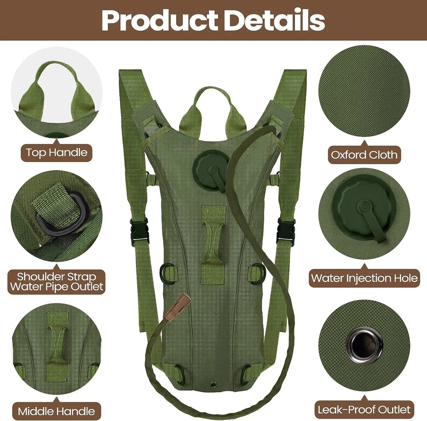 Tactical Hydration Pack Backpack