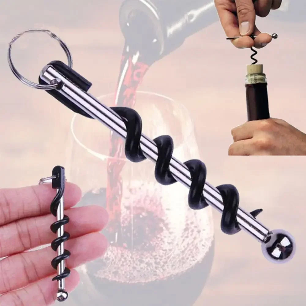 Outdoor Mini EDC Cork Screw Bottle Opener