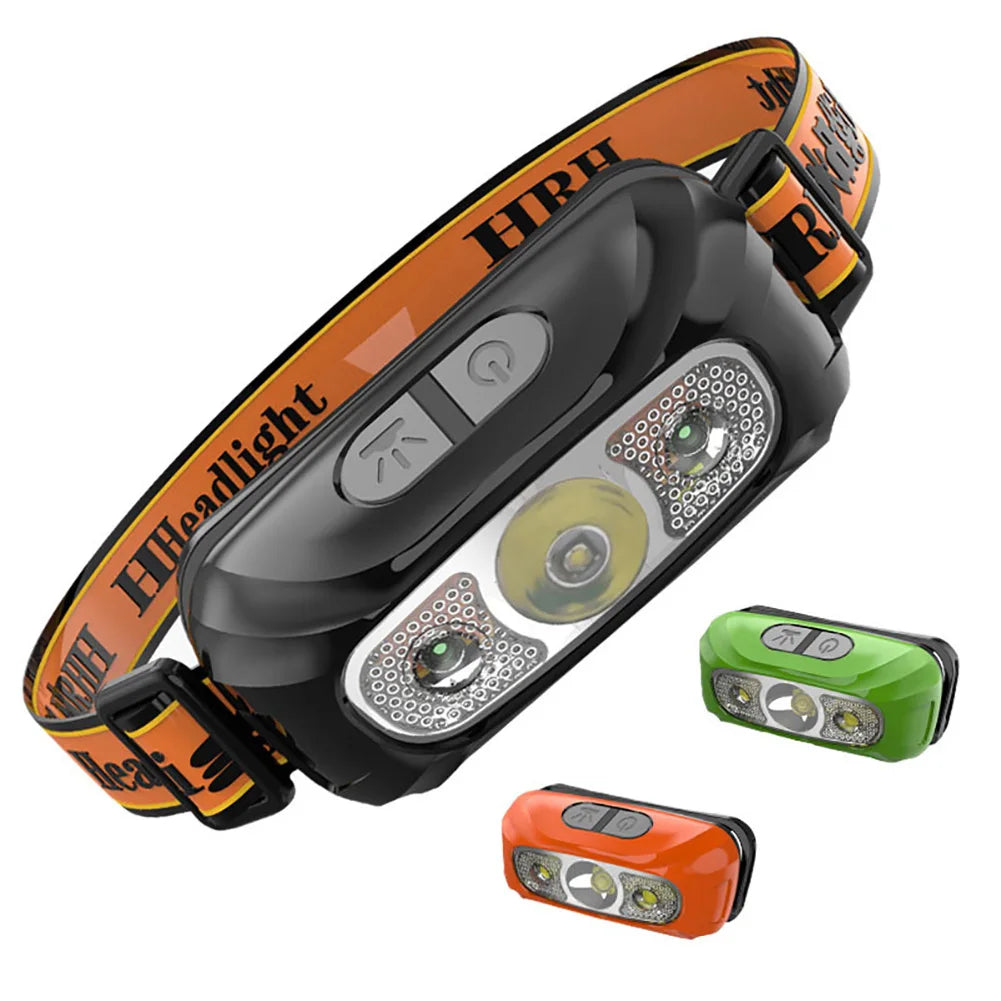 Sensor Mini Rechargeable Powerful Headlamp