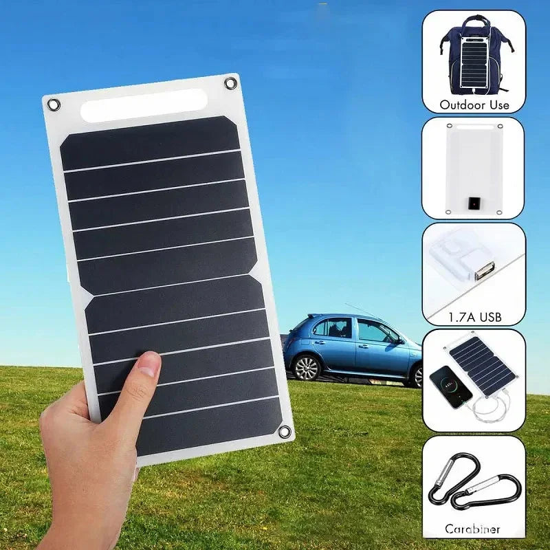 USB Waterproof Outdoor  Solar Panel