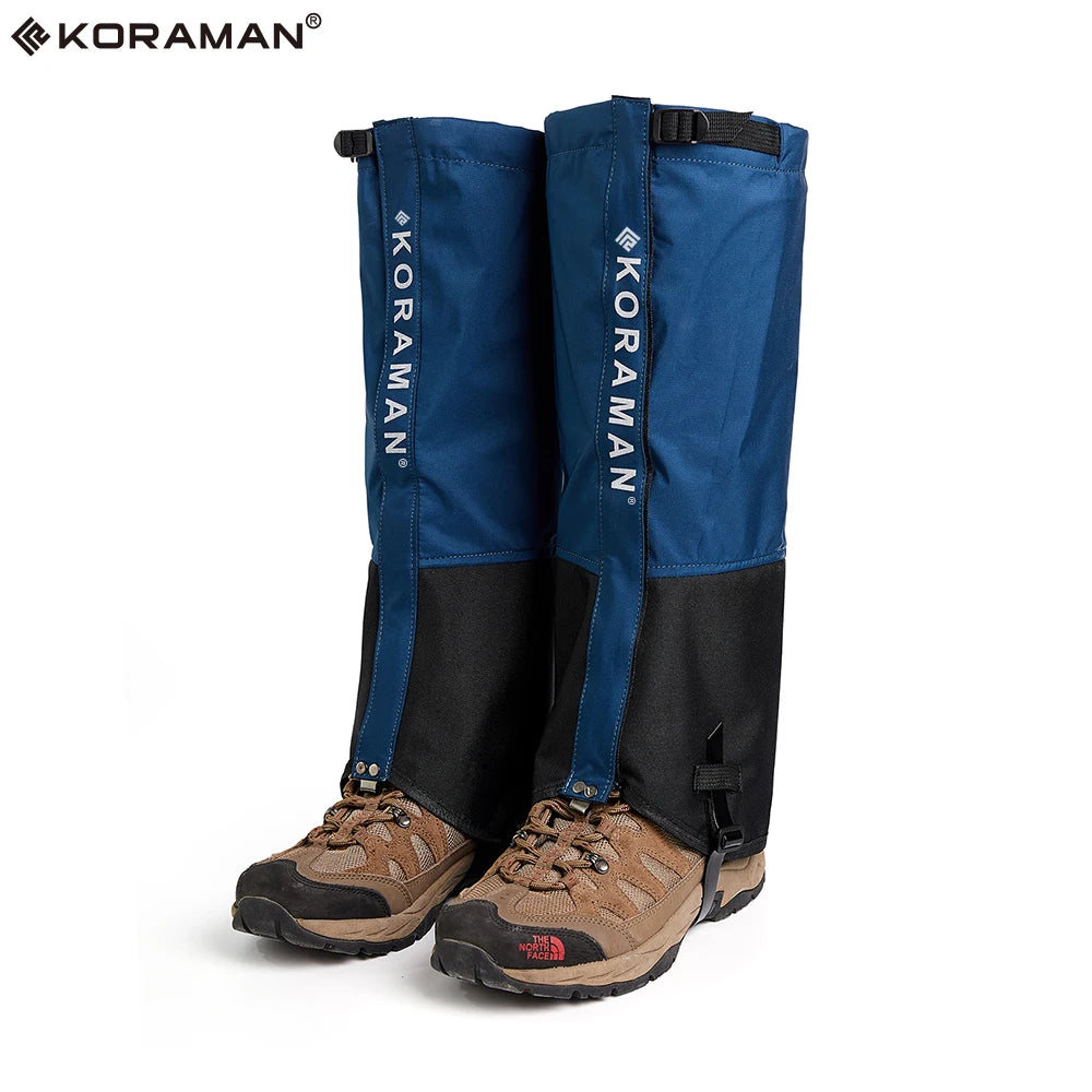 KORAMAN 600d Waterproof Anti-Tear Nylon Gaiters